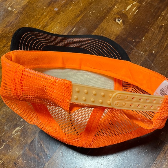 Dutch Bros Dutch mafia Black and Orange Trucker Hat - Picture 2 of 4